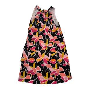Forever 21 Women's Plus Size 2X Floral Sleeveless Halter Dress Multicolor Summer